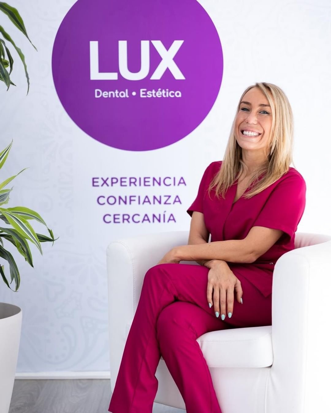 Recepción de Clínica Lux Valencia